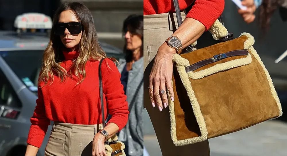 Викториа Бекхэмийн шинэ Hermes Kelly Ugg-ийн өвлийн гутлыг санагдуулав